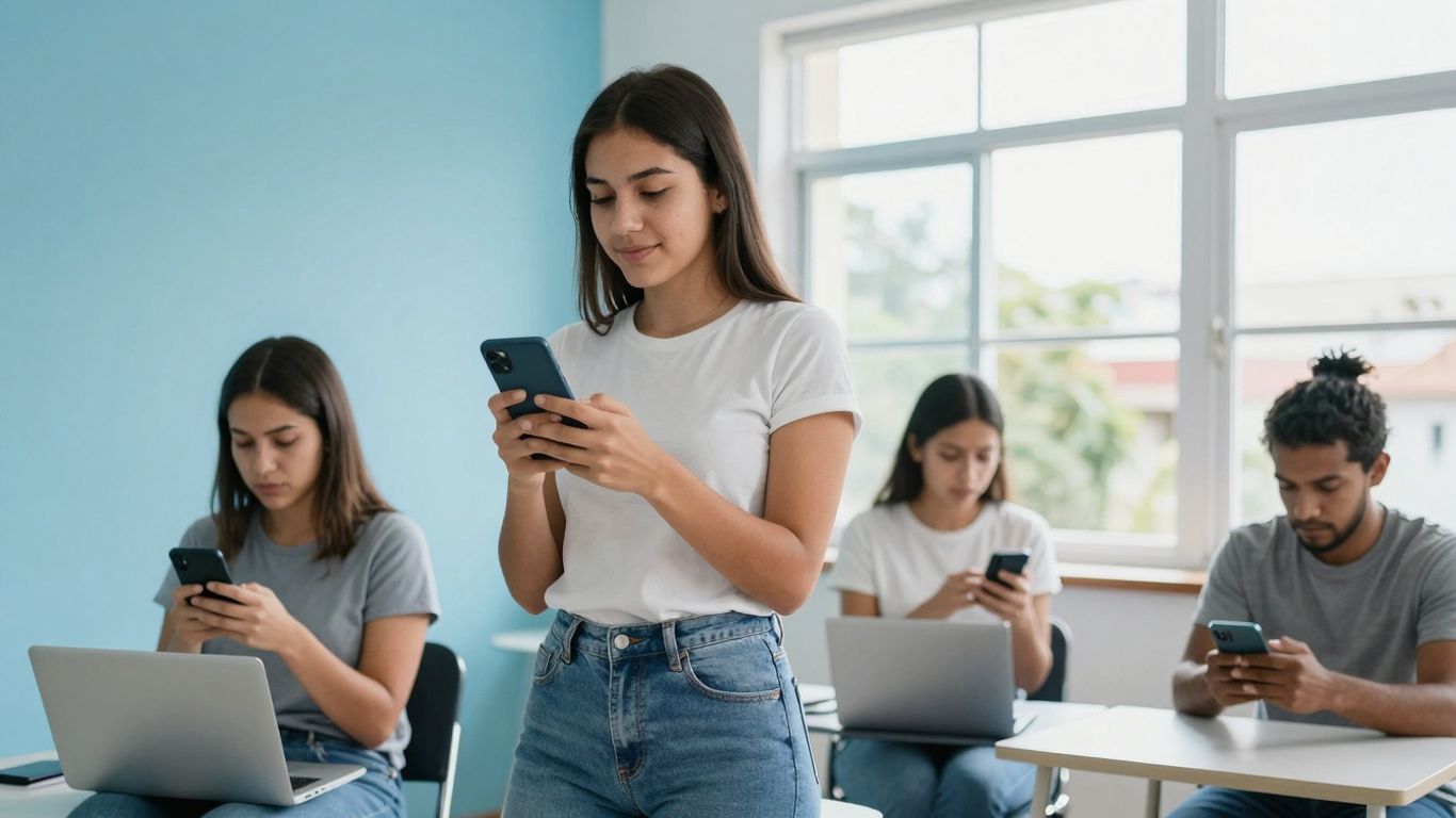 Venezolanos usando internet y redes sociales en 2026