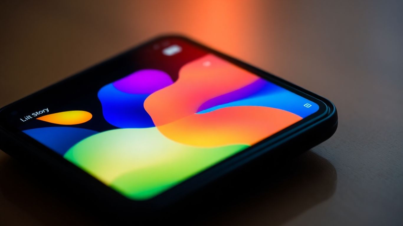 LinkedIn Stories on a smartphone screen.