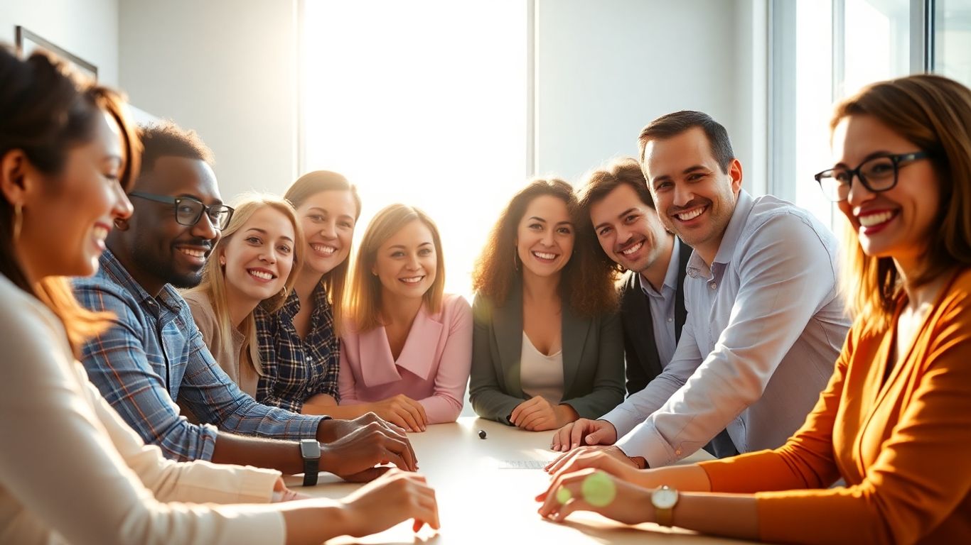 Team collaboration with positive ripple effects.