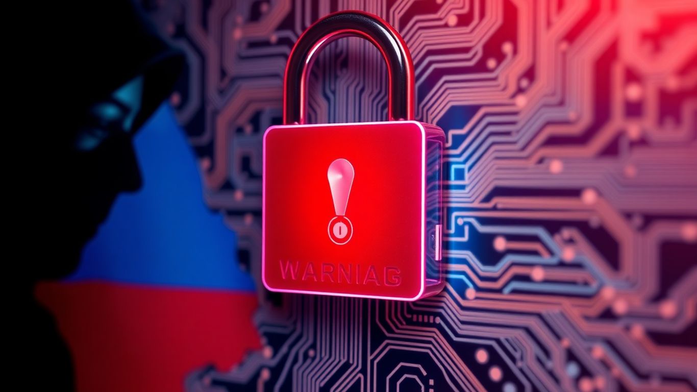 Cybersecurity alert on industrial control system