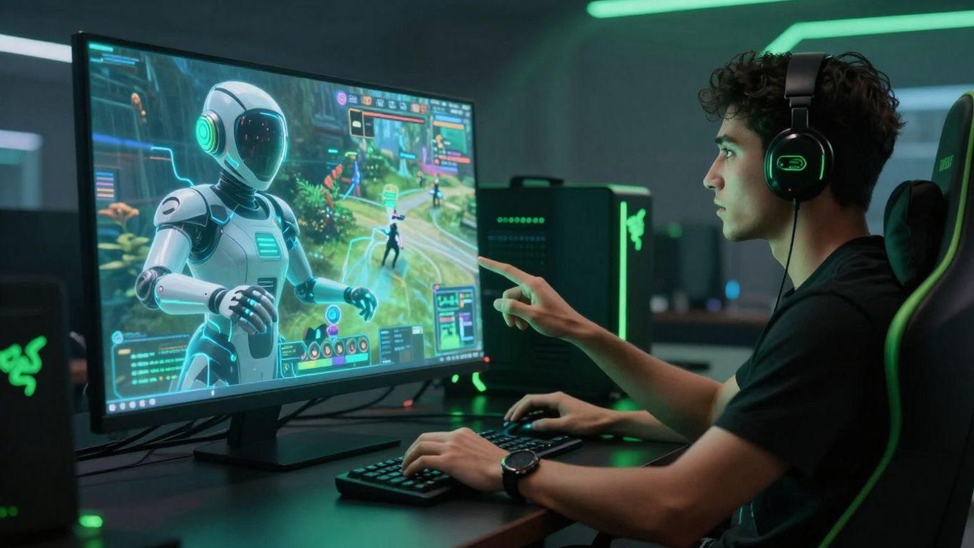 Compagnon IA révolutionnaire pour les joueurs Razer Project AVA.
