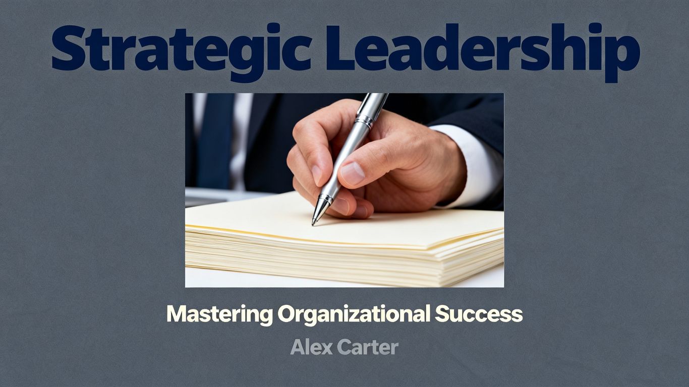 Clean business book cover design