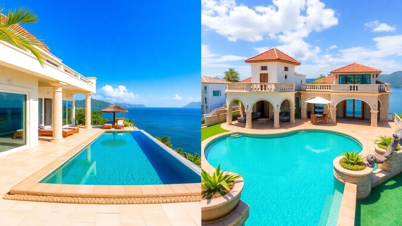 Luxury villas in Phuket and the Mediterranean