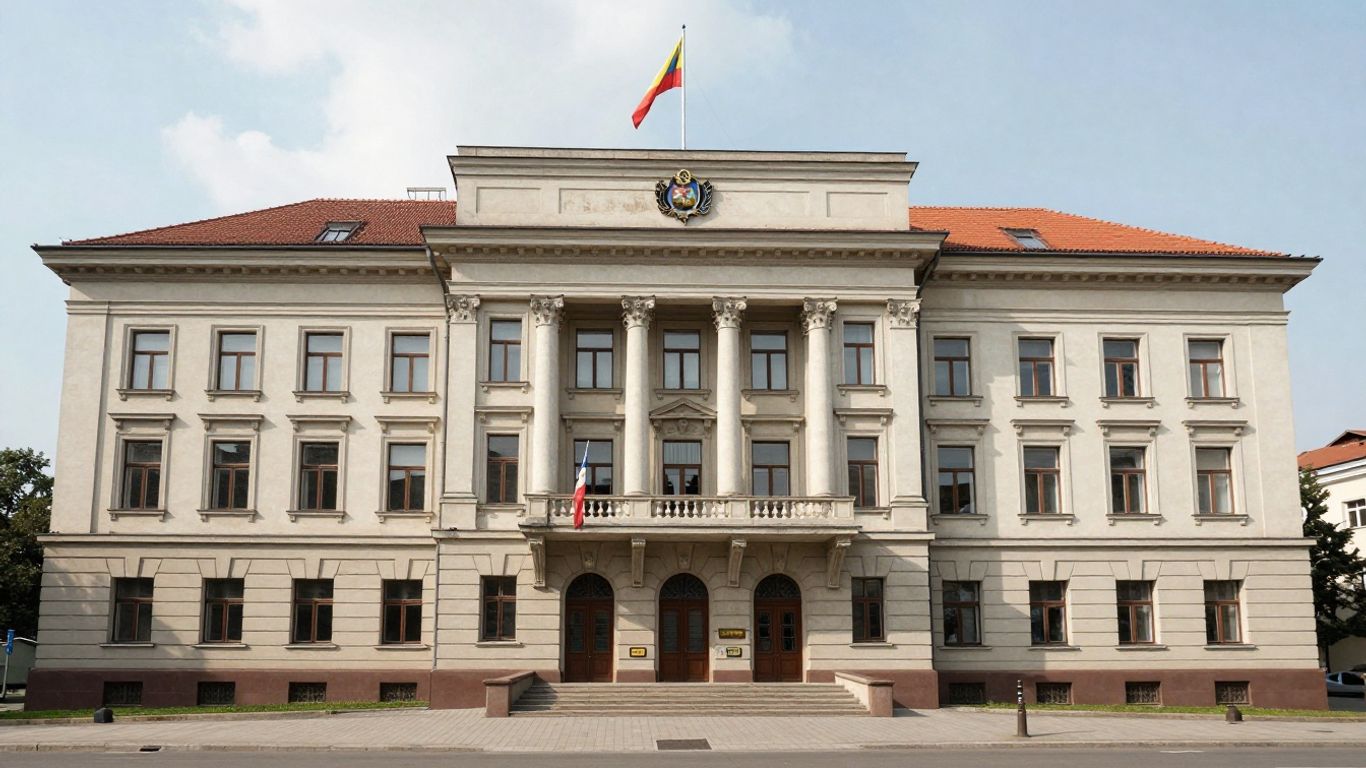 Clădirea consiliului local din România