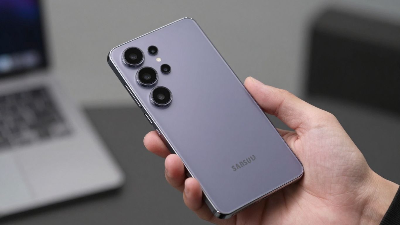 Samsung Galaxy S25 Ultra telefoon met geavanceerde camera