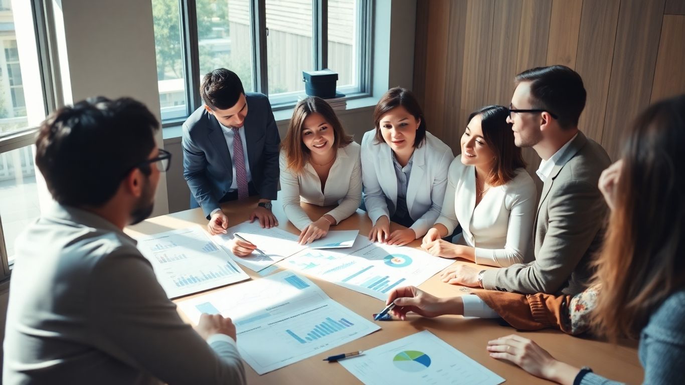 Business professionals planning financial strategies for 2026.