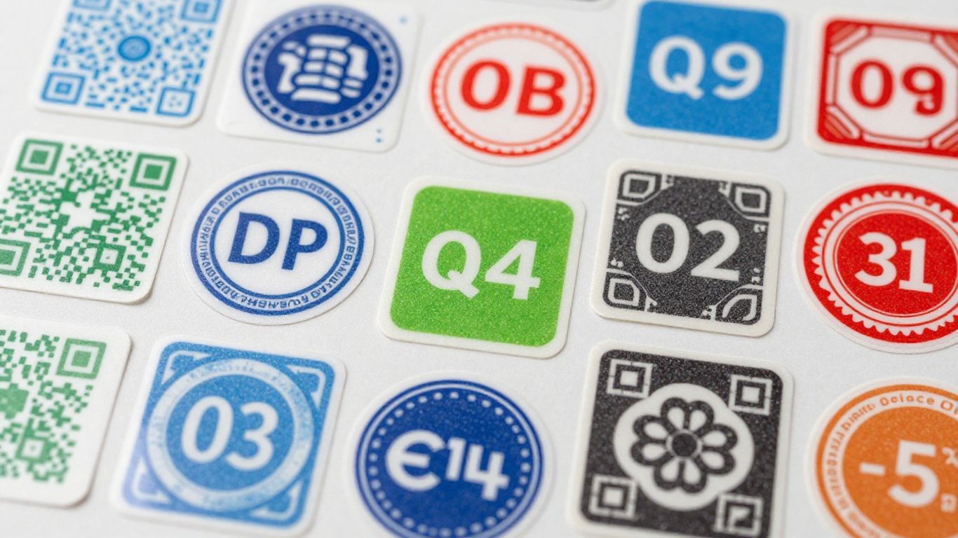 Print Custom QR Code Stickers for Packaging, Marketing and Asset Tracking