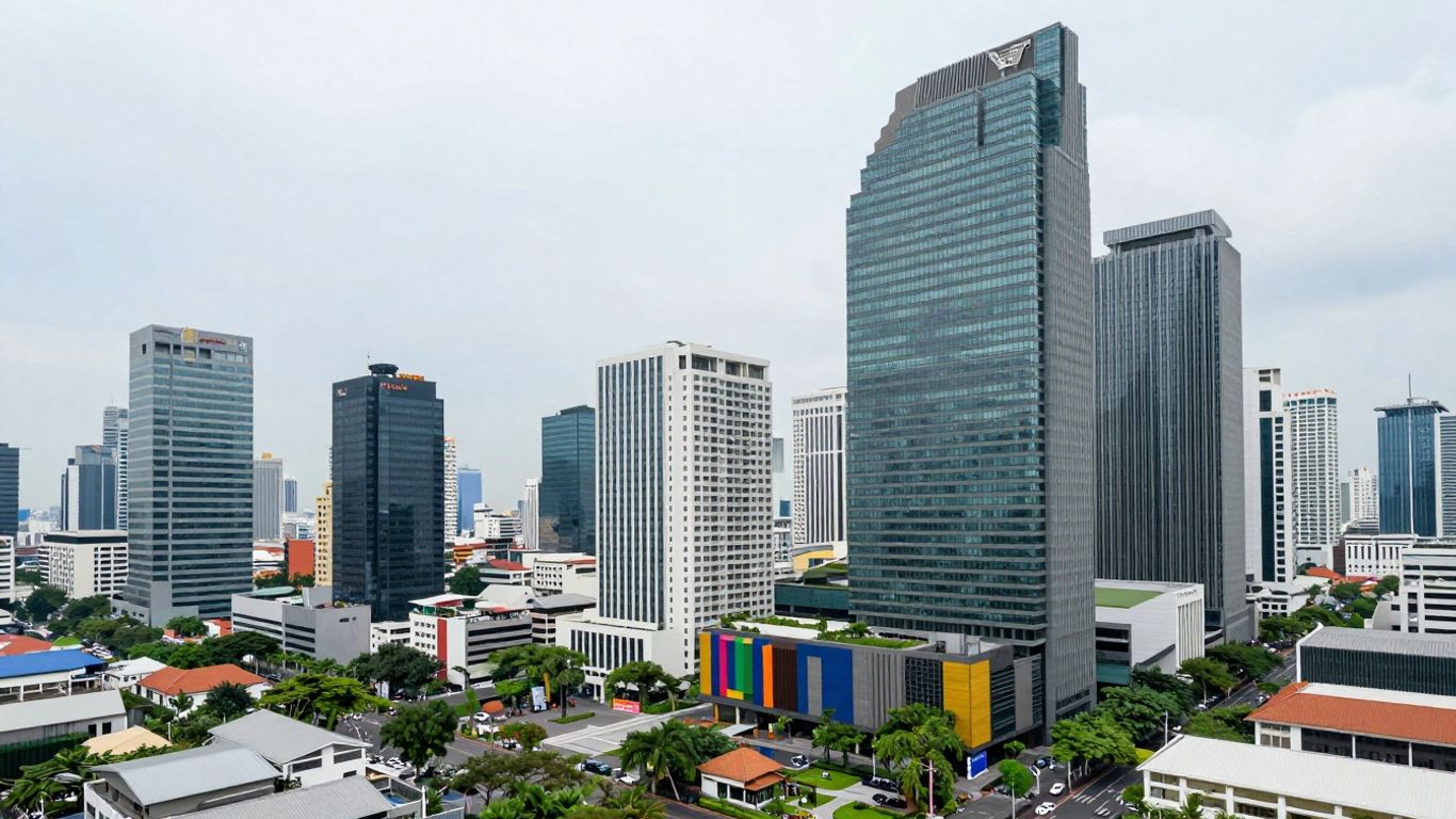 Bangkok skyline with evolving office and commercial spaces.