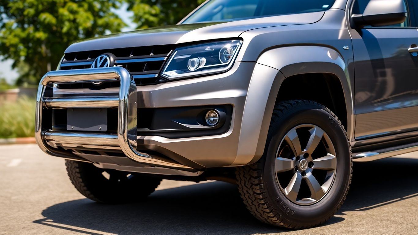 Volkswagen Amarok with exterior enhancements