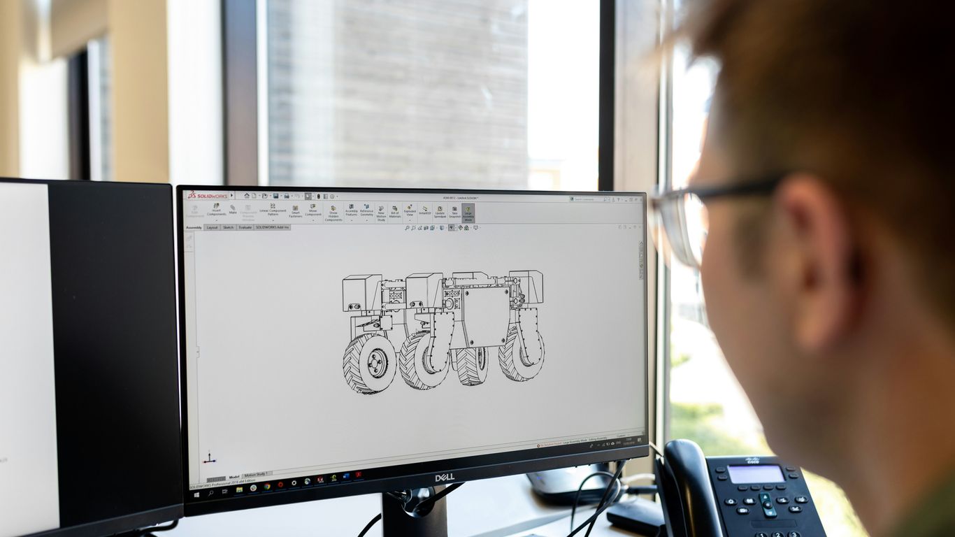 black flat screen computer monitor