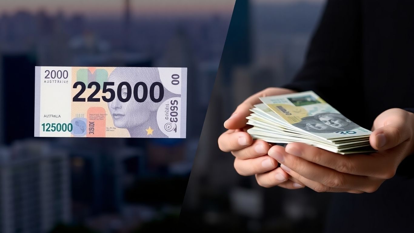 Australian money, $250,000, take-home pay calculation.