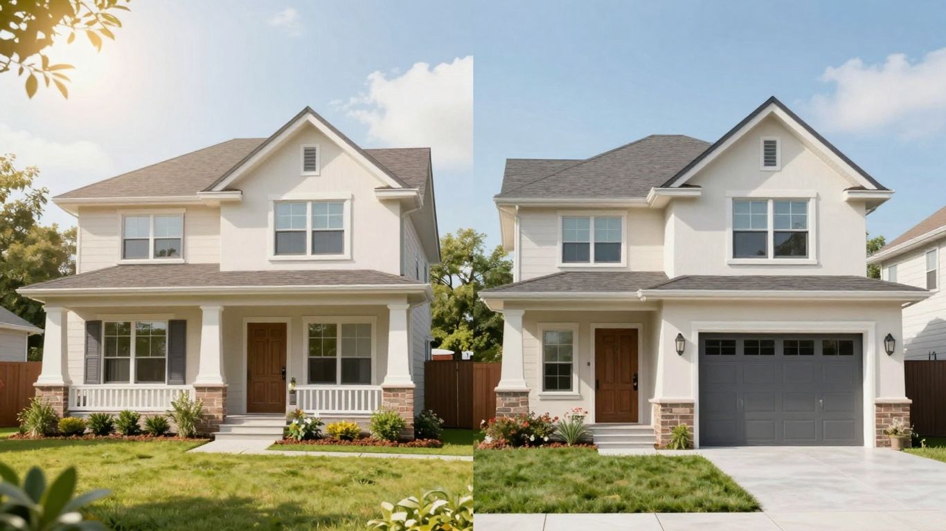 Comparación visual de seguros de hogar: Ocaso y Occident.