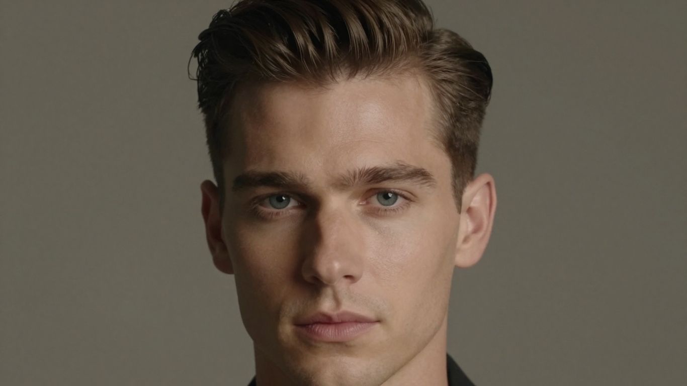 Man with a classic 90s hairstyle