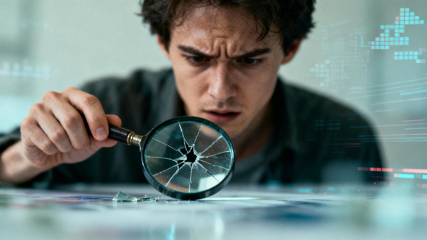 Person struggling with SEO strategy