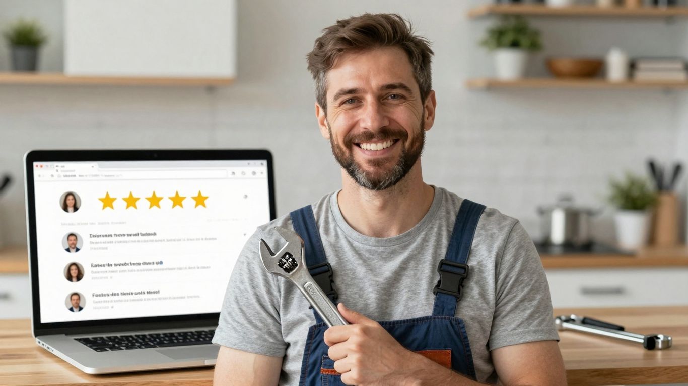 Irish plumber with positive online reviews.