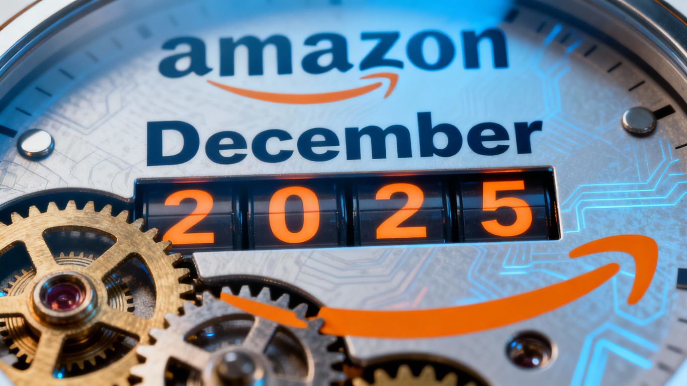 Amazon SP-API deprecation clock with gears.