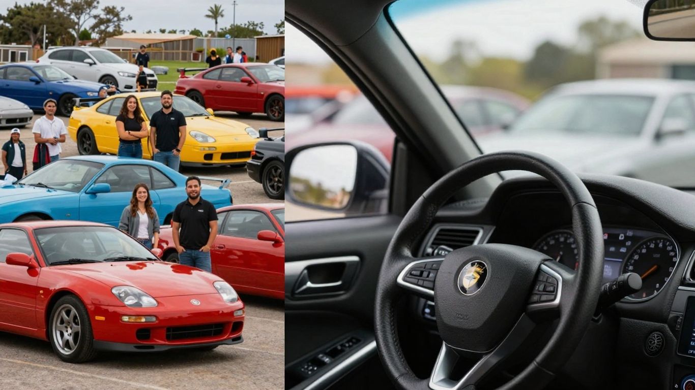 Car insurance coverage types and specialized policies explained visually.