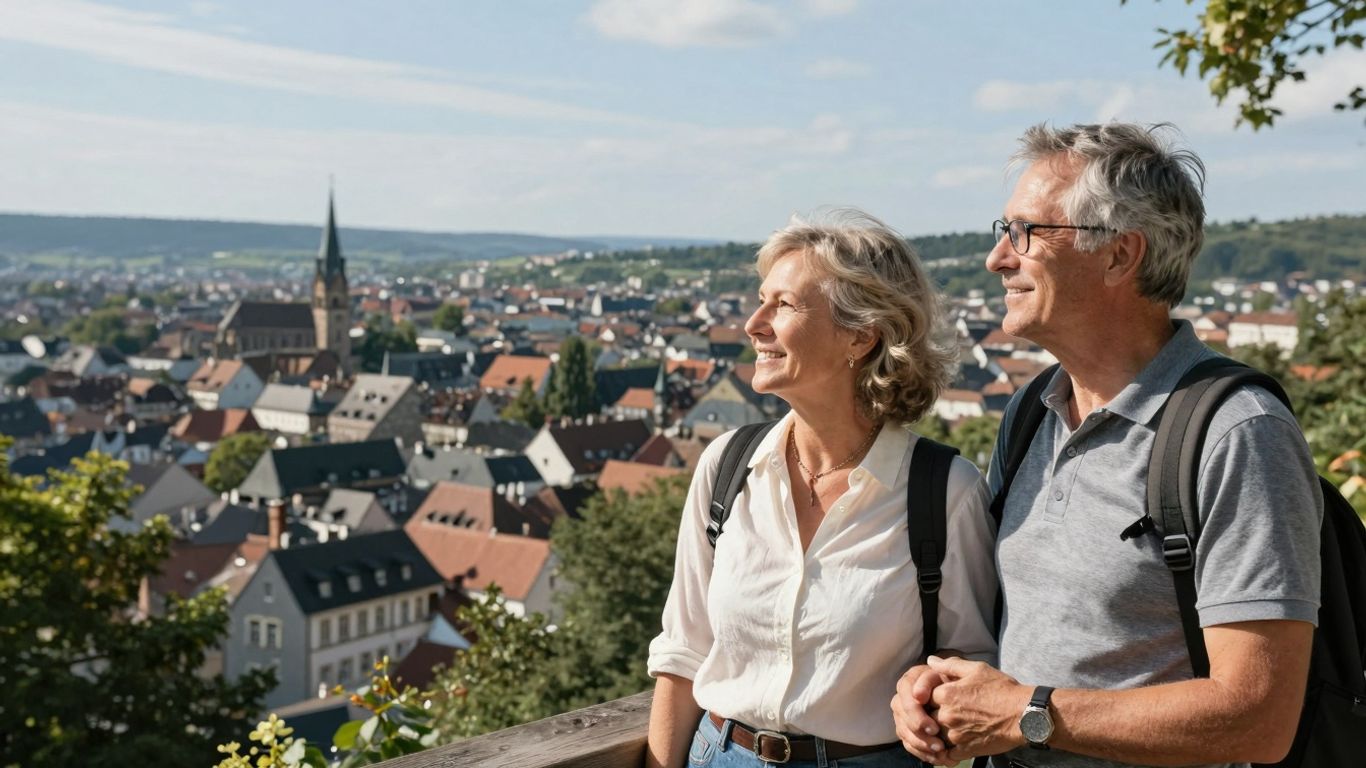 Expat couple planning retirement in Germany.