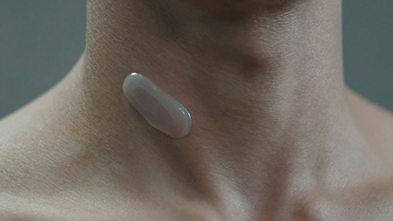 Advanced pain relief implant in a person's back.