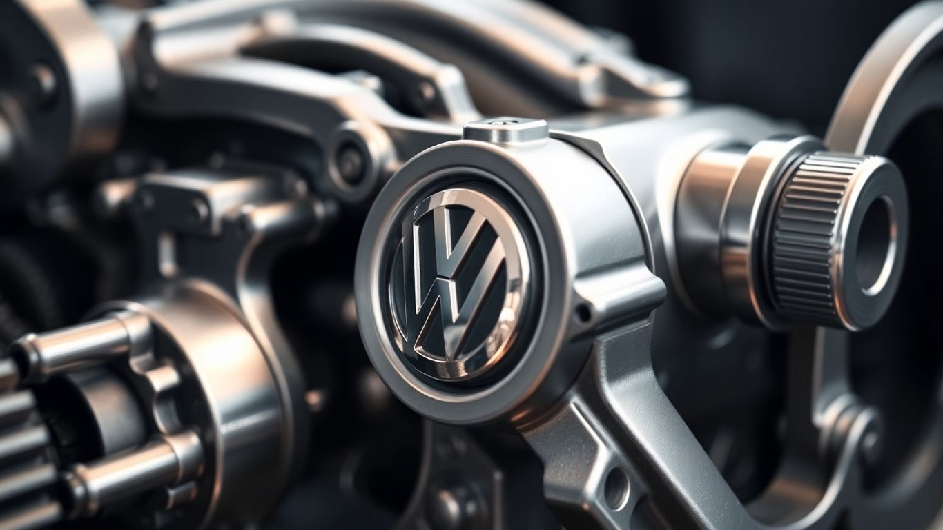 Volkswagen gearbox for sale, detailed view.