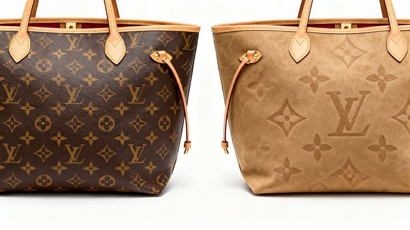Louis Vuitton Neverfull bag with reversible design