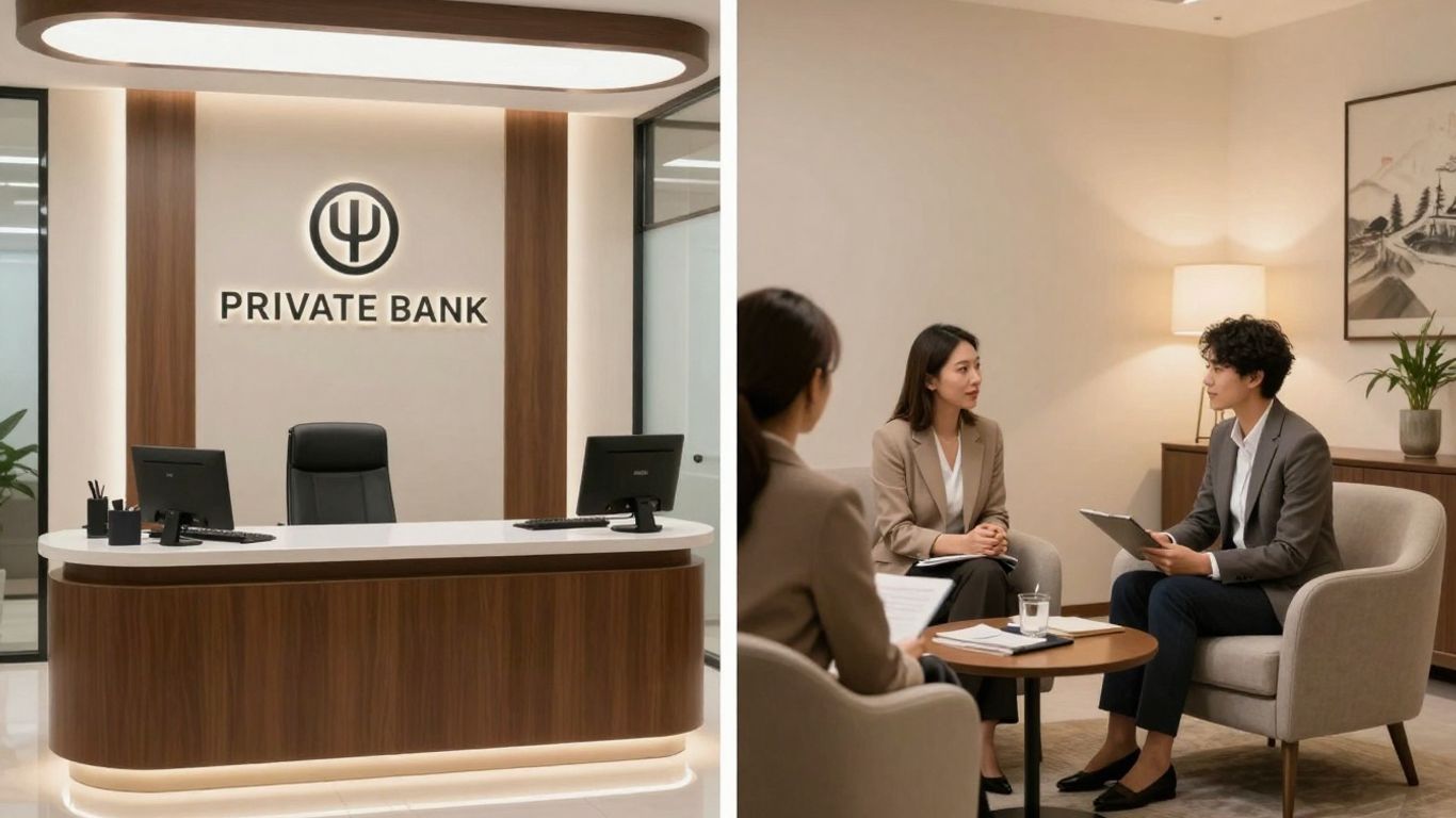 Private banking versus independent advisor comparison in Germany.