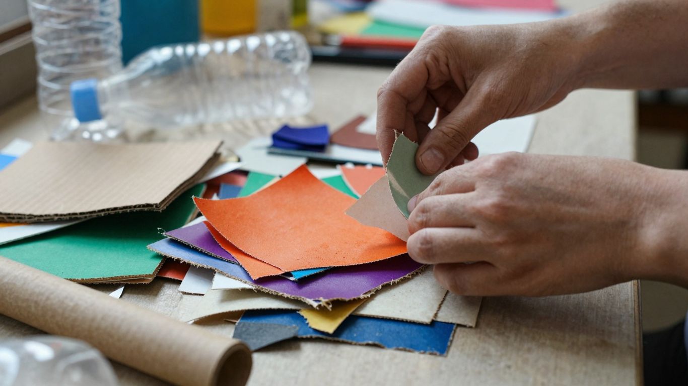 Alte Materialien für neue Projekte wiederverwenden