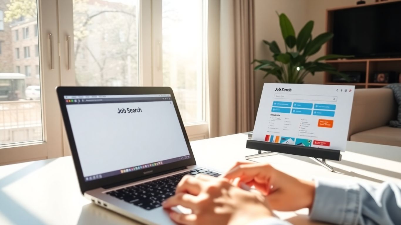 Person working from home in Australia