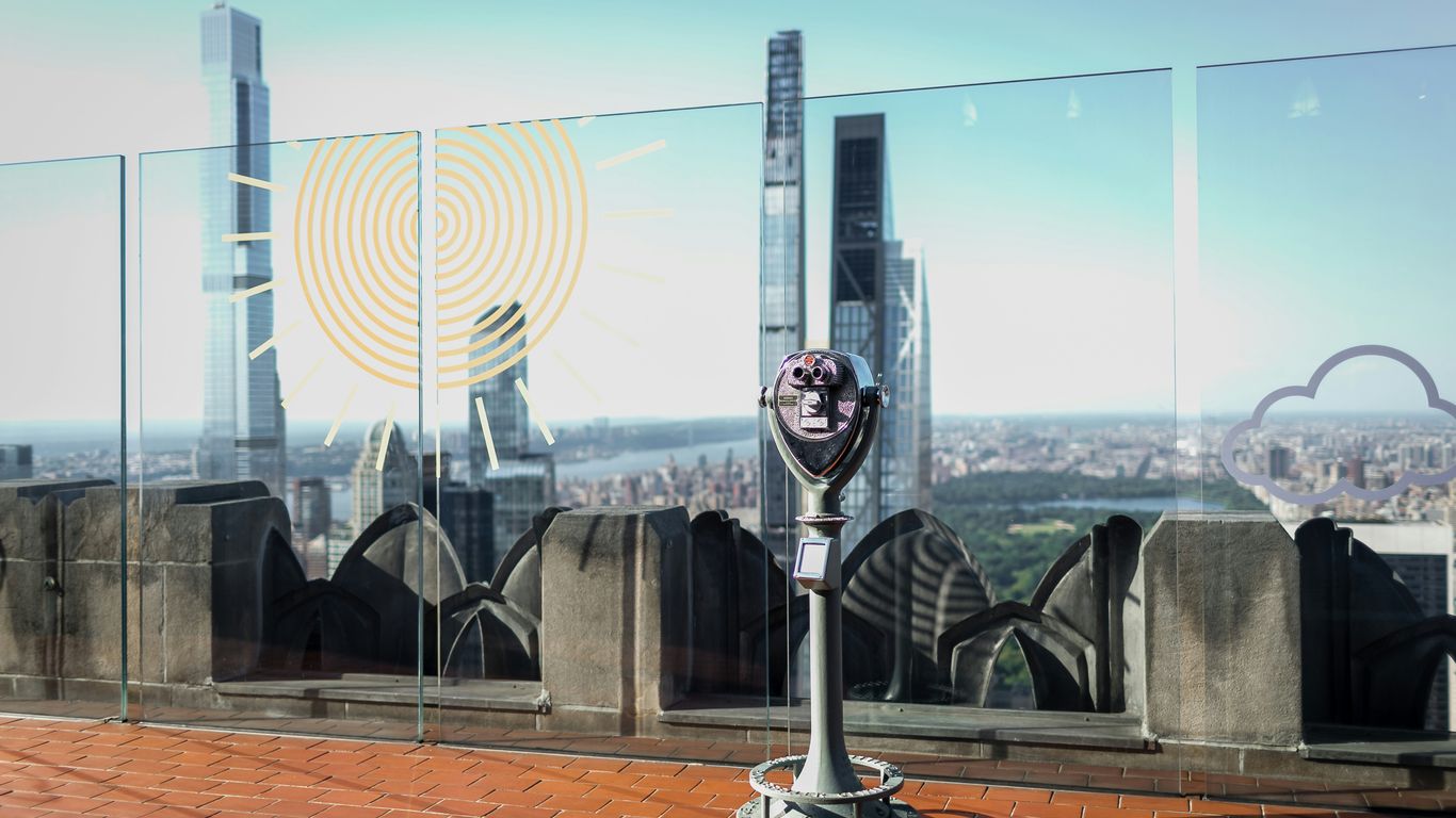 a large city landscape