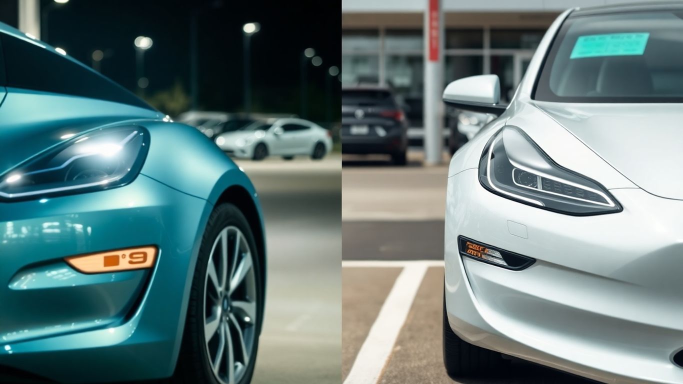 Electric car depreciation compared to gas cars.