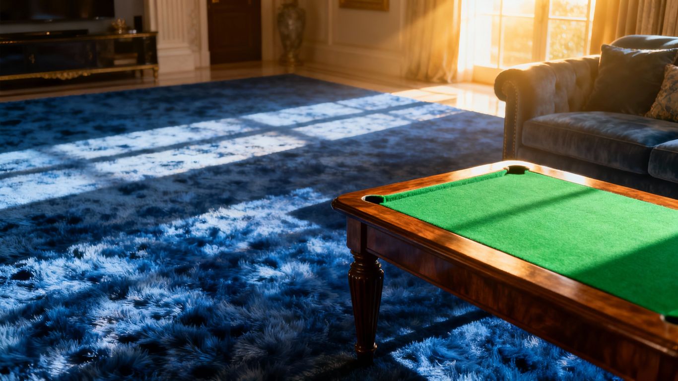 Carpet and table felt colors