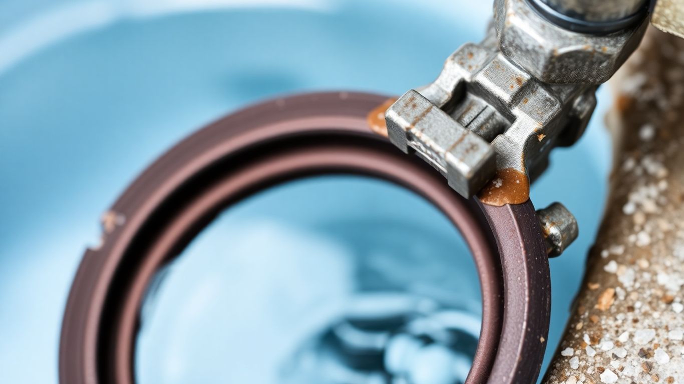 Durable well seal protecting a family's water source.