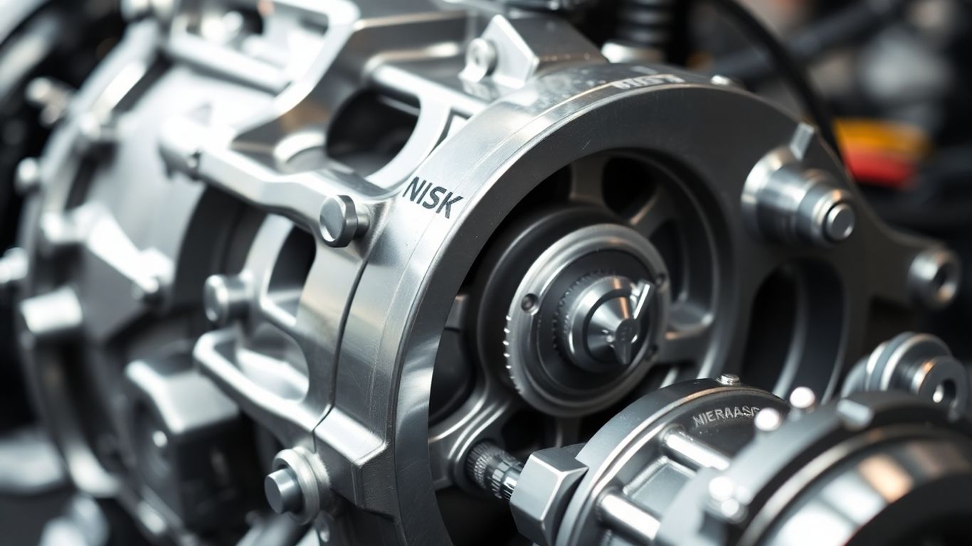 Nissan gearbox close-up