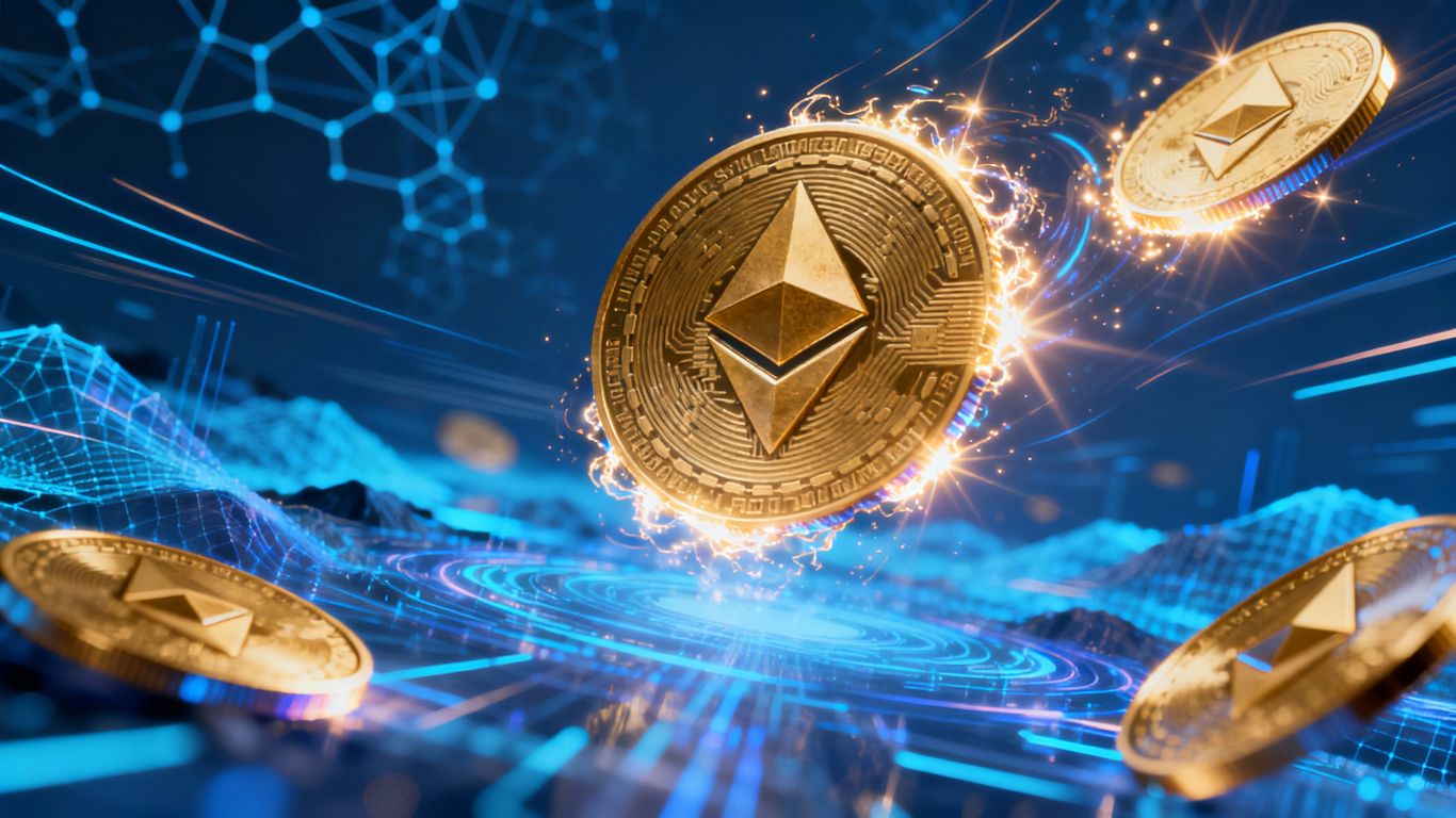 Ethereum coins changing into stablecoins in DeFi setting