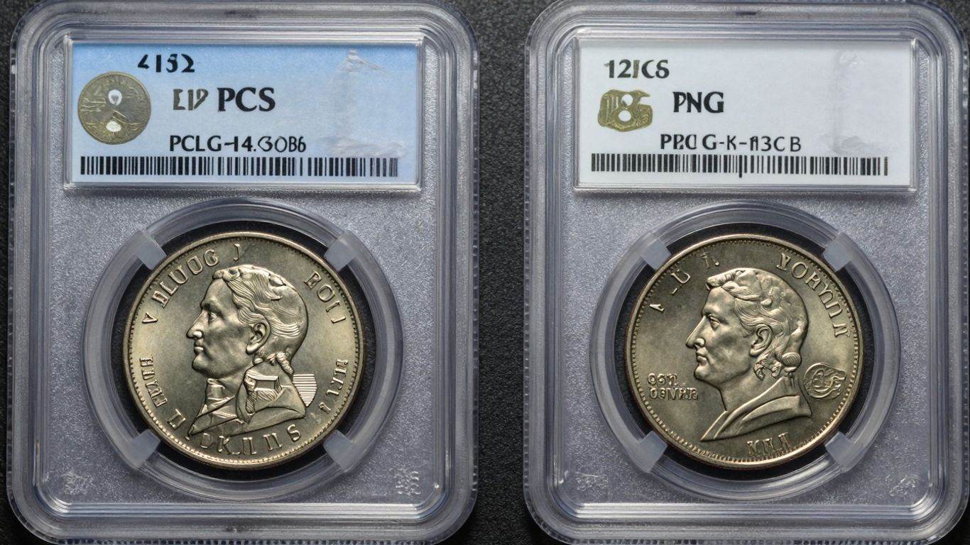 PCGS vs NGC coin grading comparison image