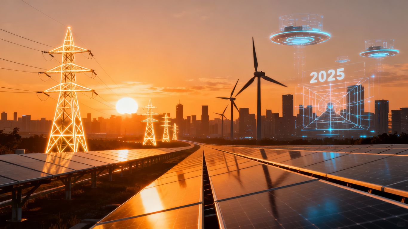 Sigma Power Services 2025 futuristic cityscape energy infrastructure