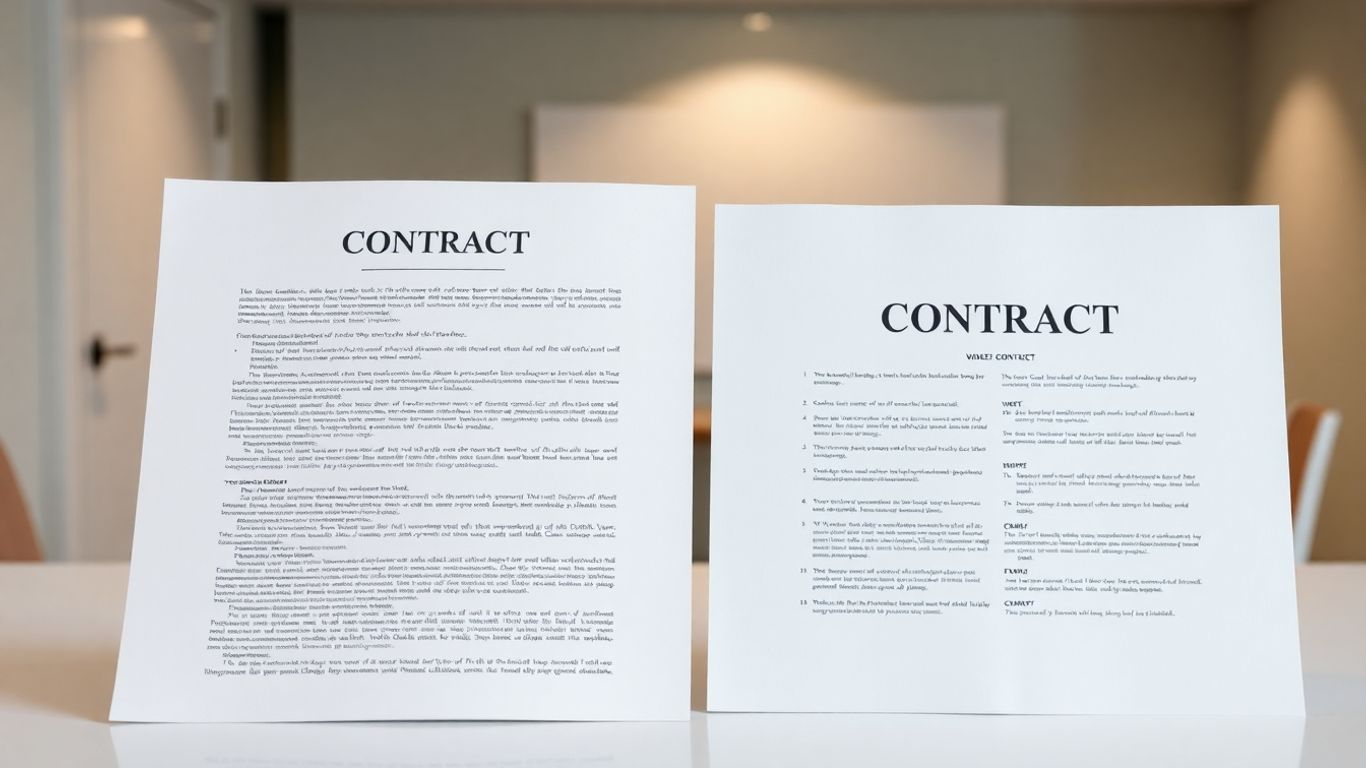 Contratos de trabalho com diferentes modalidades.