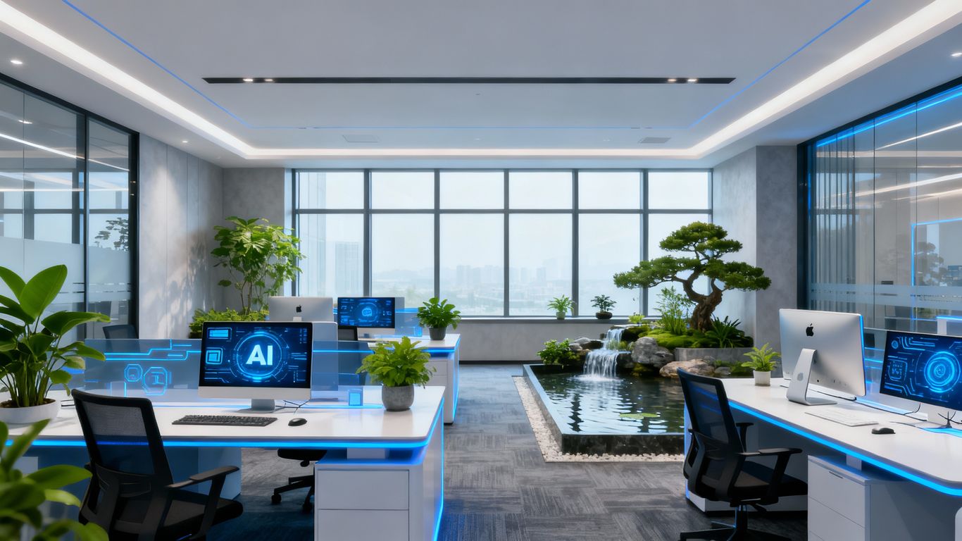 科技公司AI研發中心風水佈局