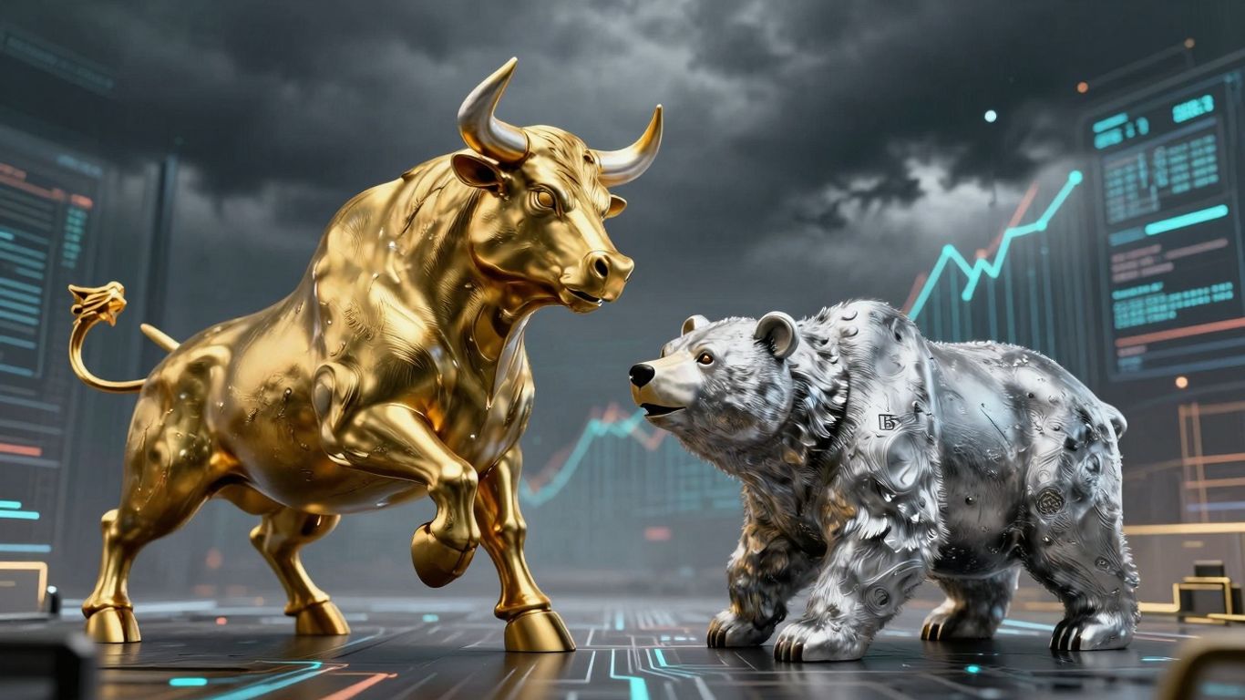 Crypto hedge fund strategies: bull and bear in digital market.