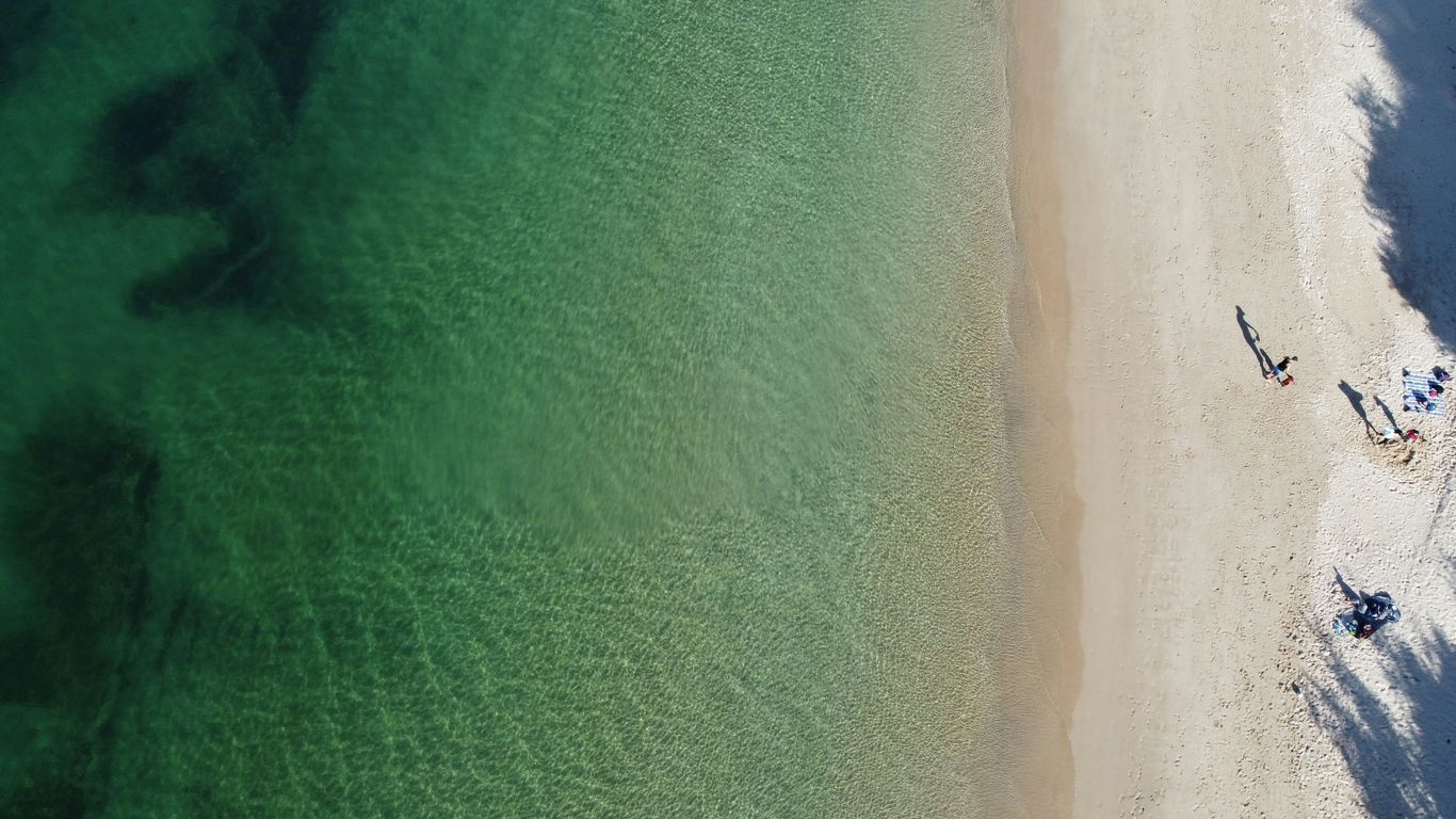 green body of water during daytime