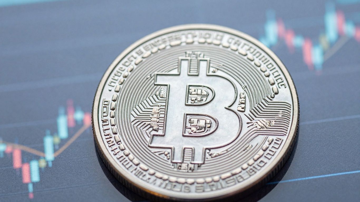 Fidelity Crypto ETF FDIG coin and digital finance background.