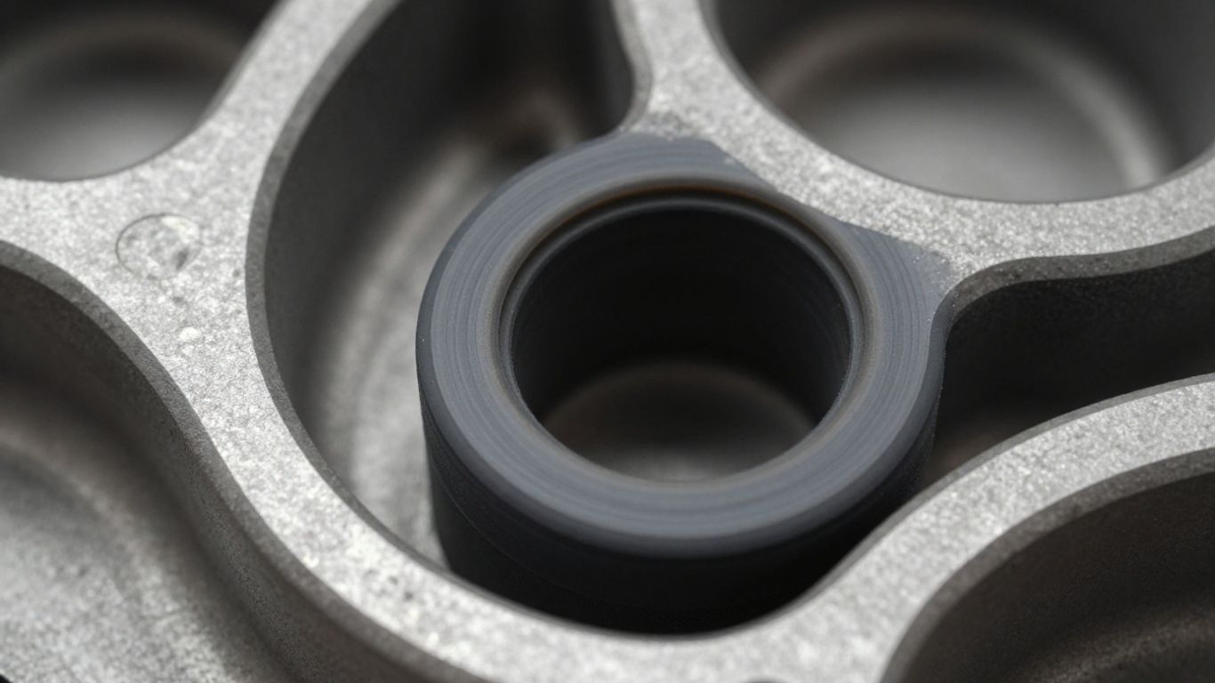 Custom seal fitting into unique industrial installation.