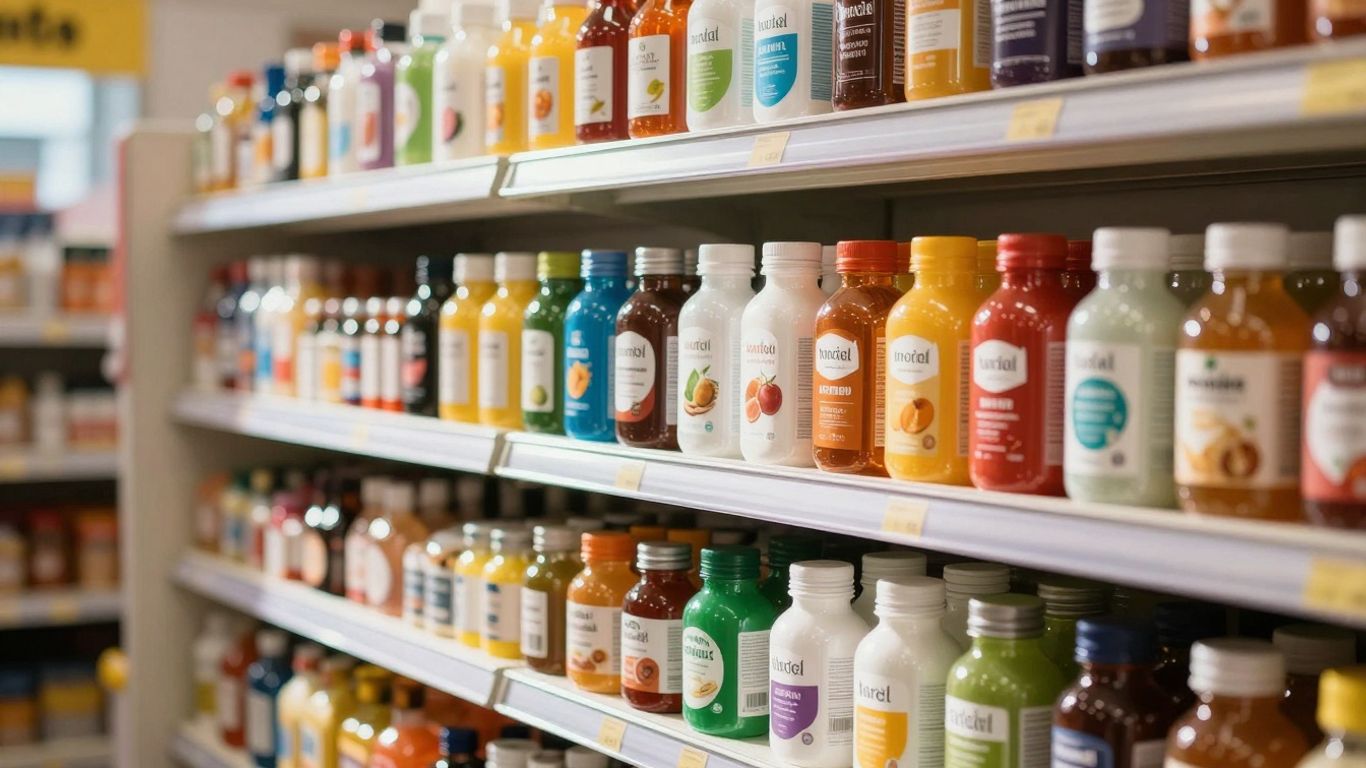 Product display for e-commerce sales on Amazon.