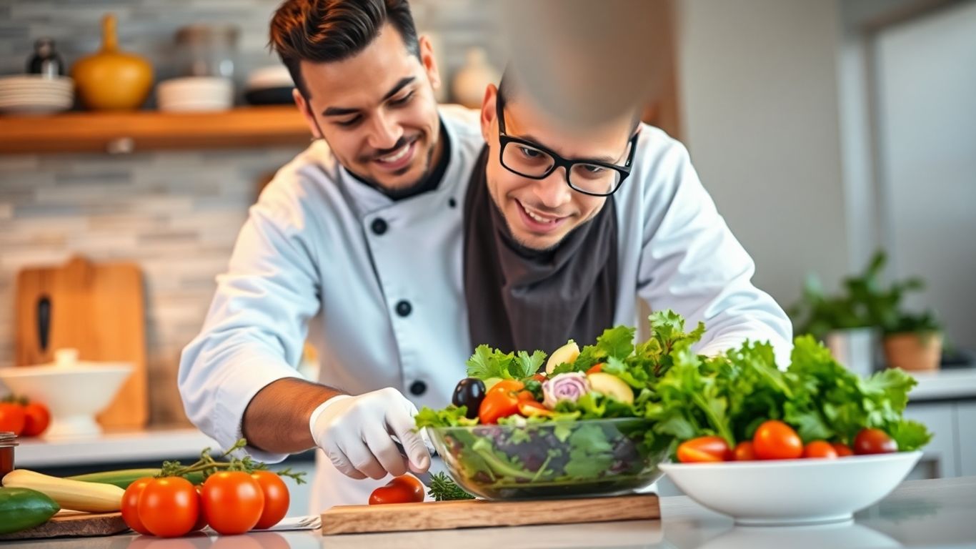 Vedete gătesc mâncare sănătoasă și fast-casual.
