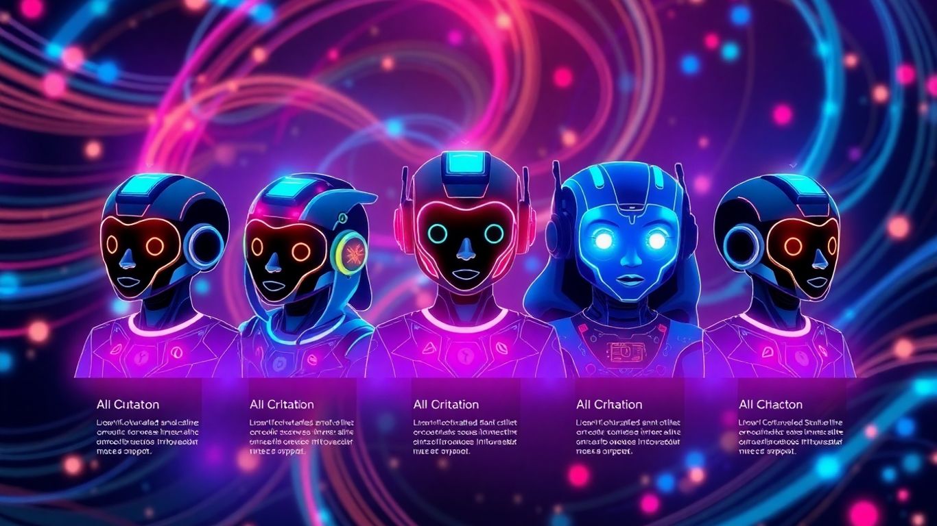 AI chatbots for roleplay infographic