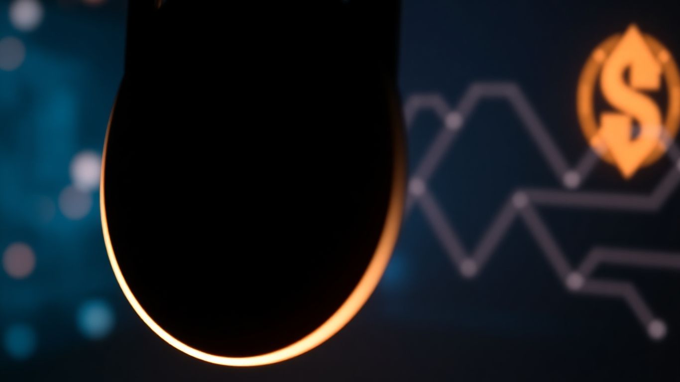 Ethereum logo threatened by digital lock and blockchain