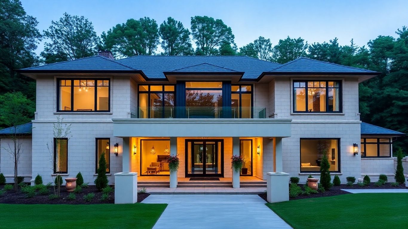 Chastain Park custom home exterior