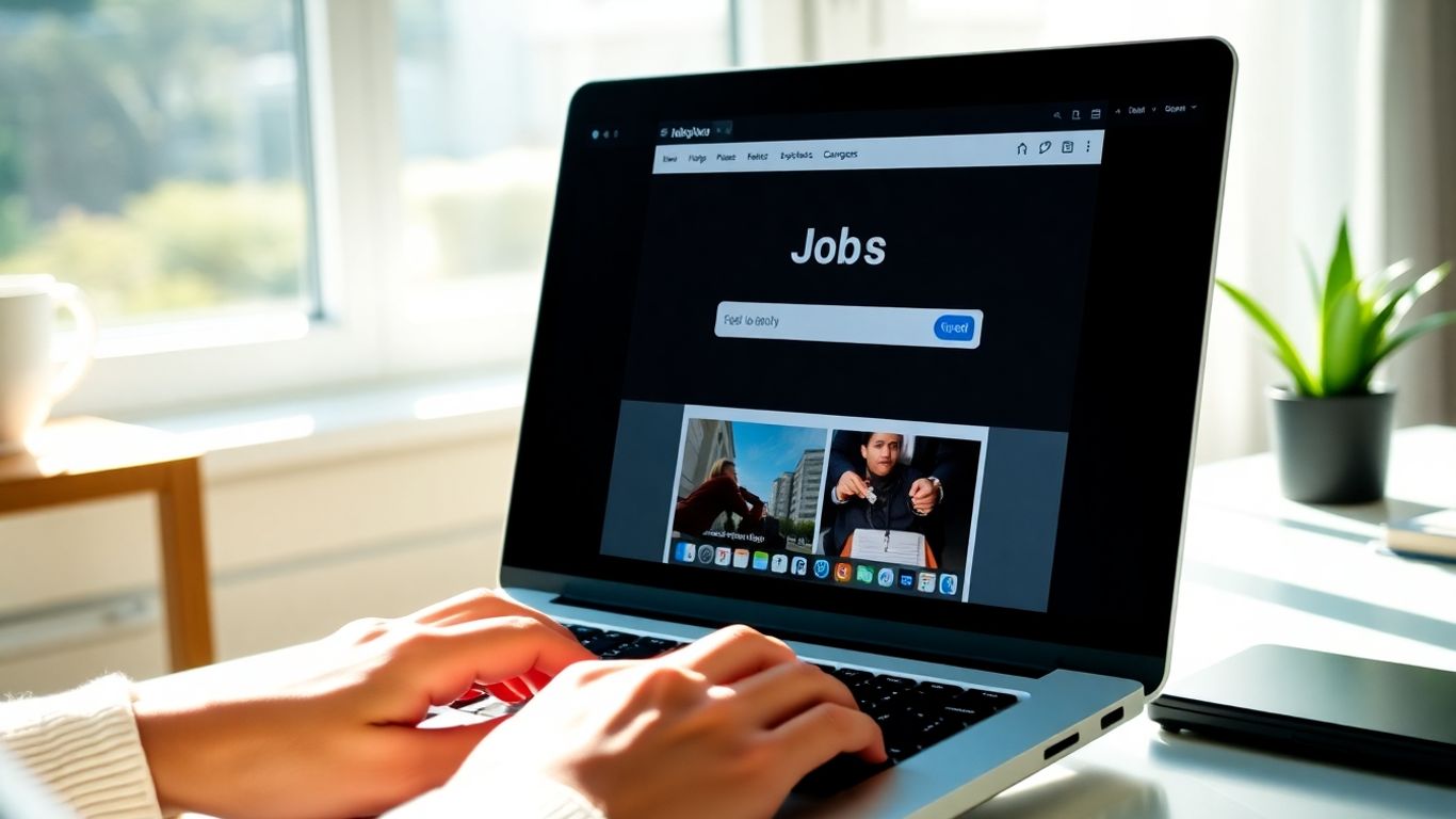 Woman working from home in Australia