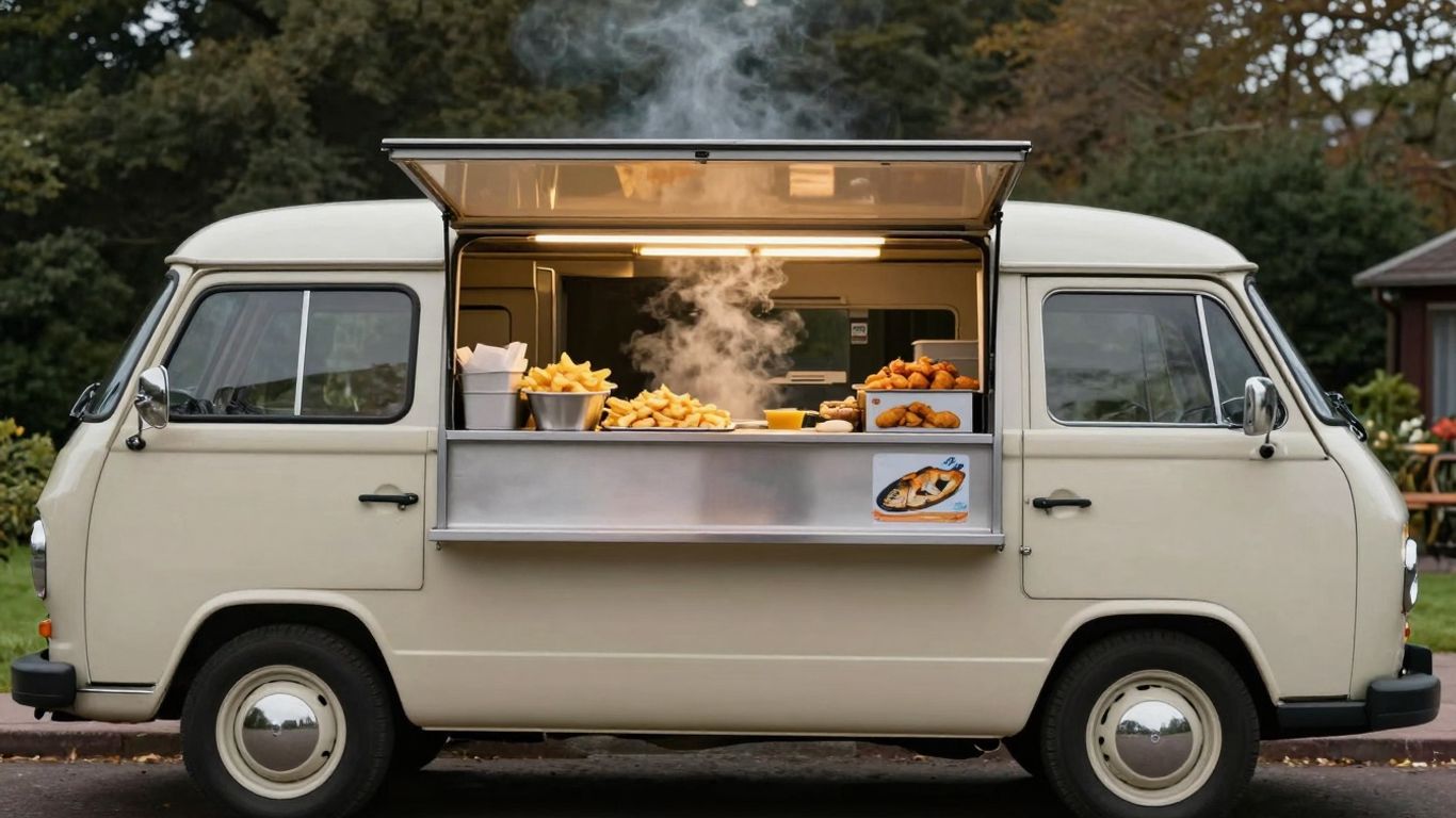 Premium fish and chip van for sale