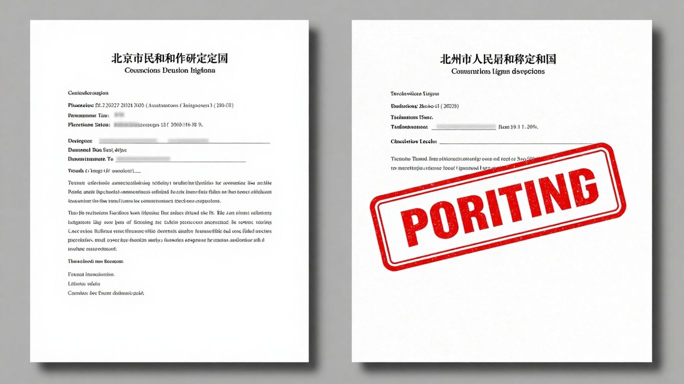 Documente oficiale, una simplă, alta de urgență.